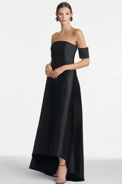 Sachin & Babi Agyness Gown - Black Fashion