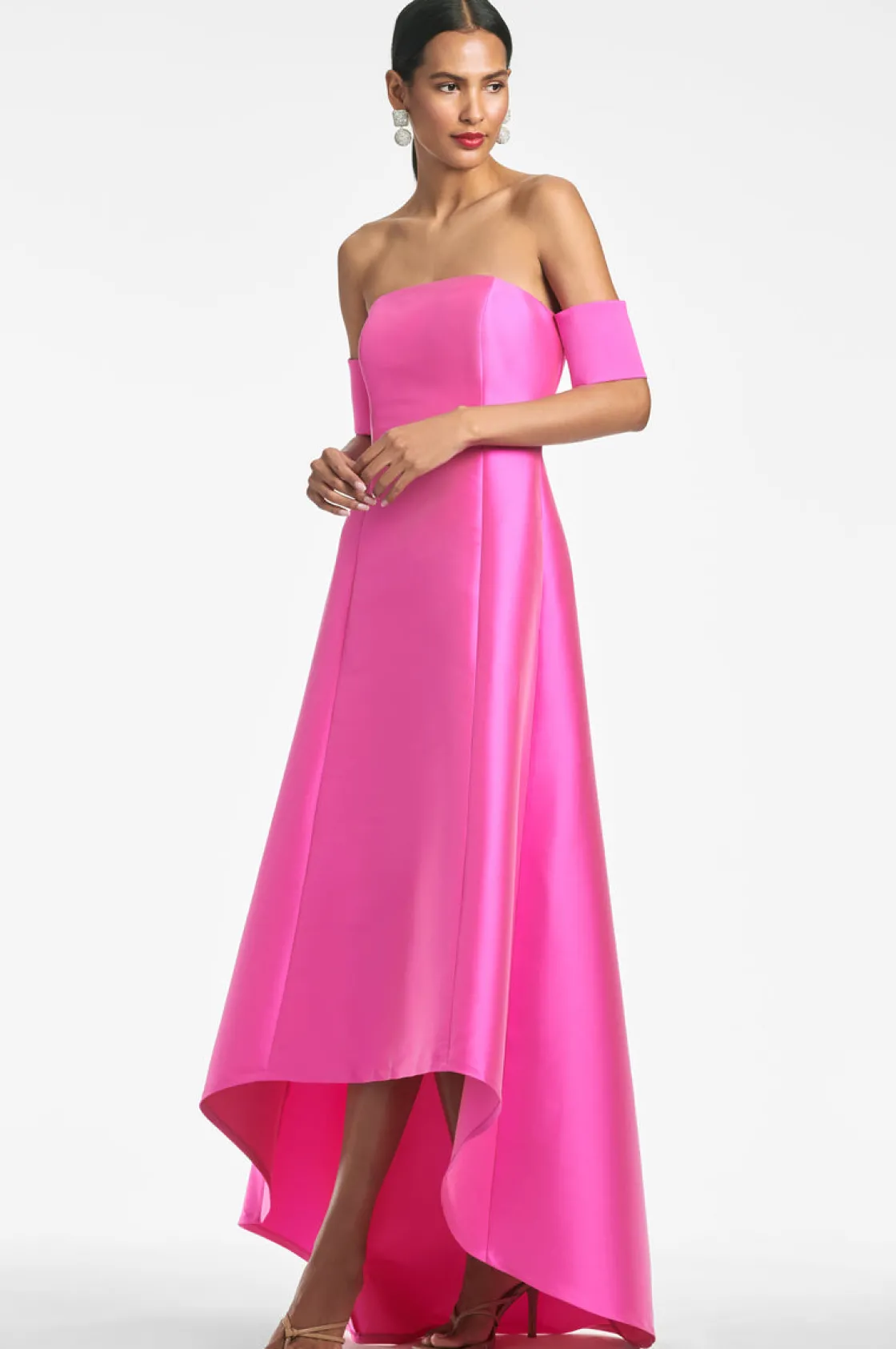 Sachin & Babi Agyness Gown - Fuchsia Cheap