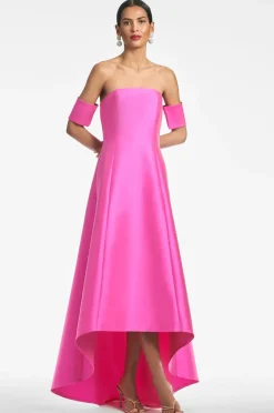 Sachin & Babi Agyness Gown - Fuchsia Cheap