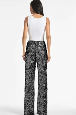 Sachin & Babi Alli Pant - Black Sequins Outlet
