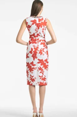Sachin & Babi Anna Dress - Coral Narcissus Sale
