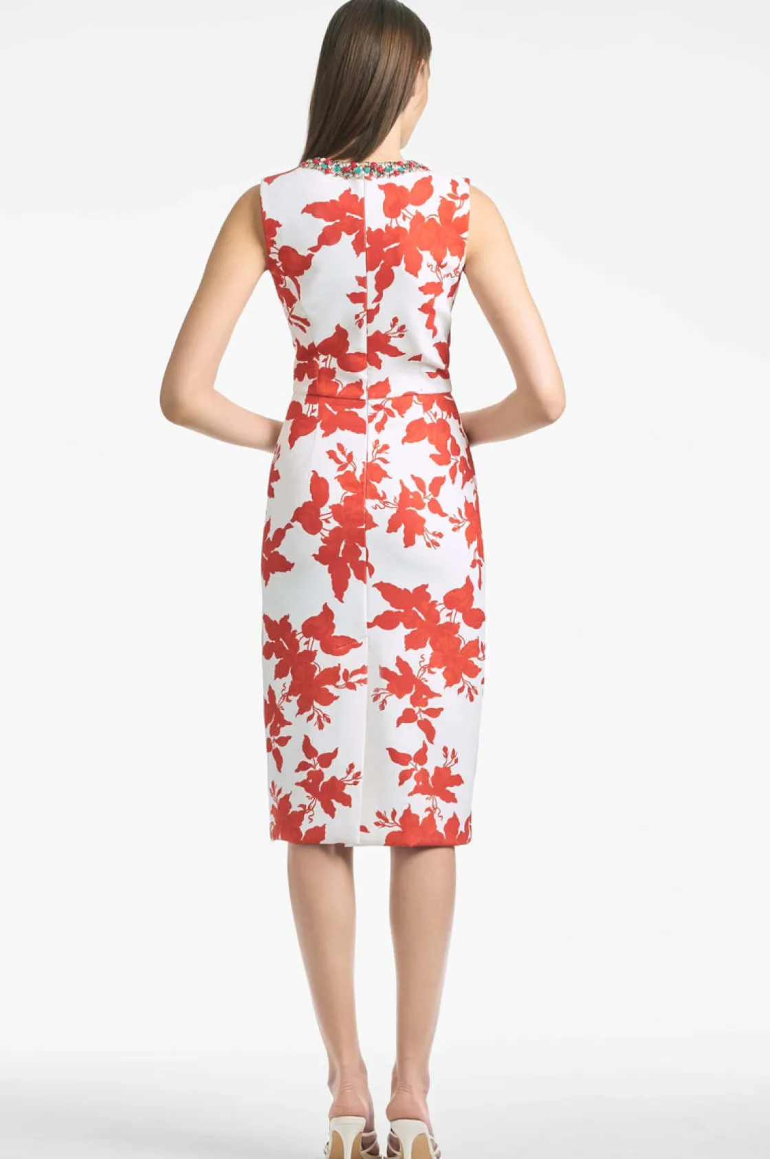 Sachin & Babi Anna Dress - Coral Narcissus Sale