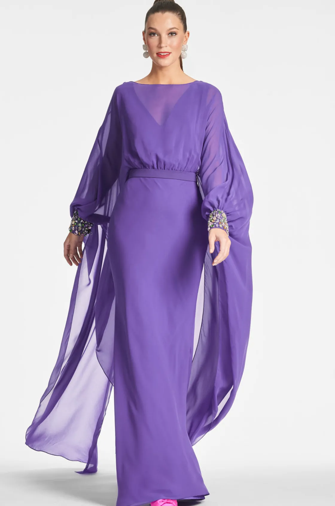 Sachin & Babi Aphrodite Gown - Amethyst Clearance