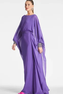 Sachin & Babi Aphrodite Gown - Amethyst Clearance