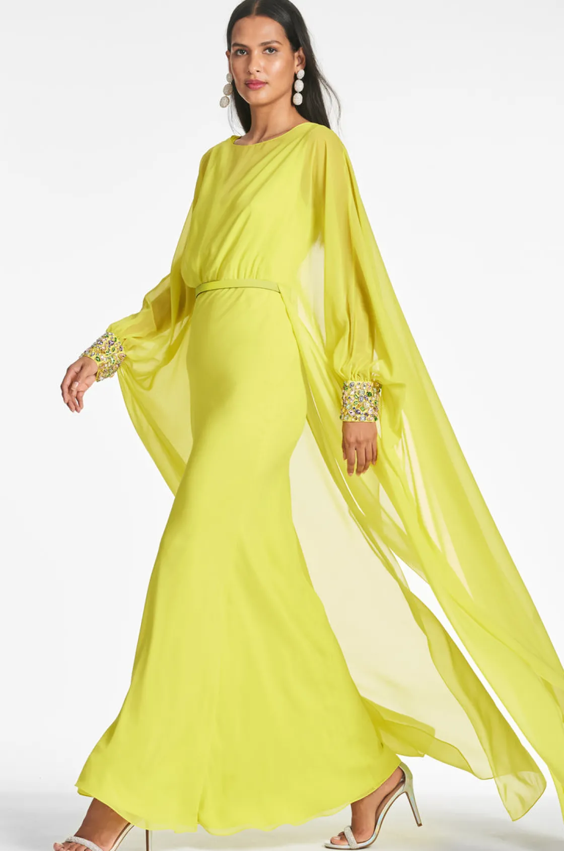 Sachin & Babi Aphrodite Gown - Neon Limeade Fashion