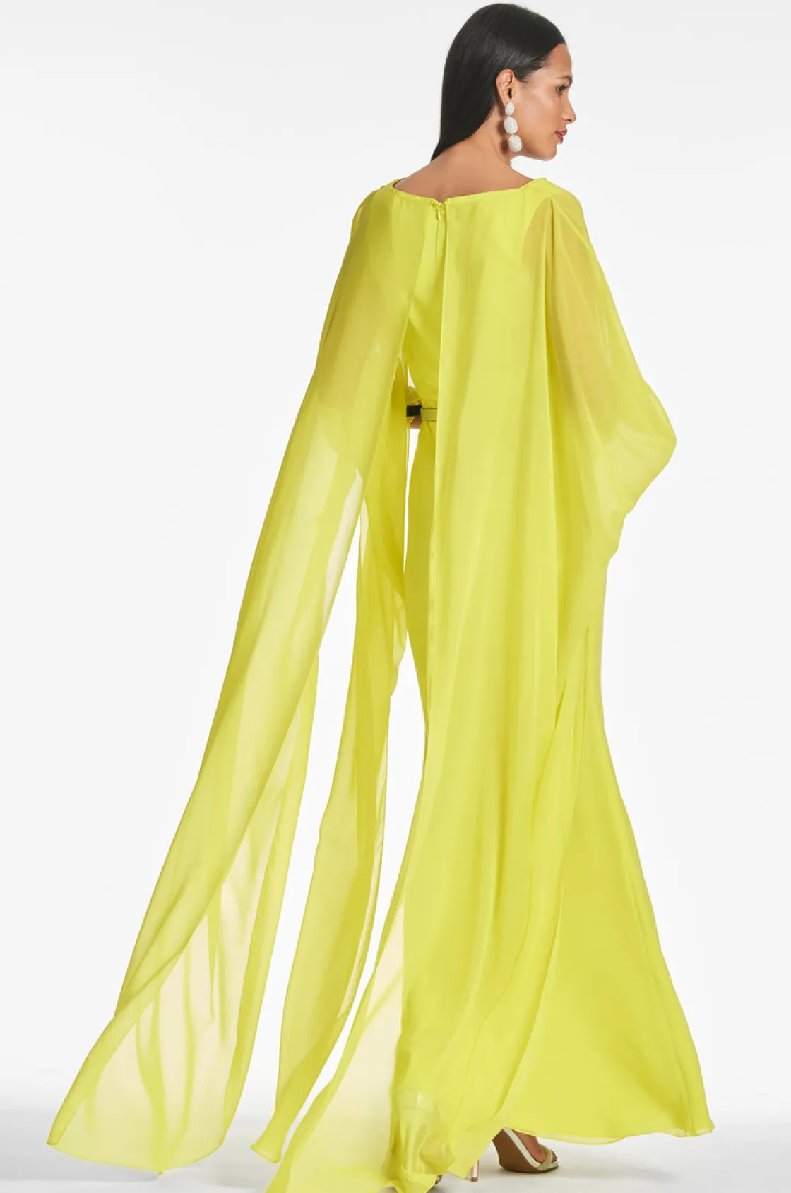 Sachin & Babi Aphrodite Gown - Neon Limeade Fashion