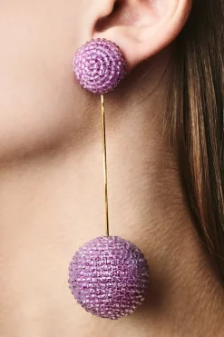 Sachin & Babi Aria Earrings - Faceted Beads Amber Cheap