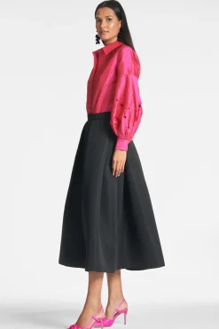 Sachin & Babi Astor Top - Fuchsia Flash Sale