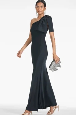 Sachin & Babi Aubrey Gown - Black Cheap