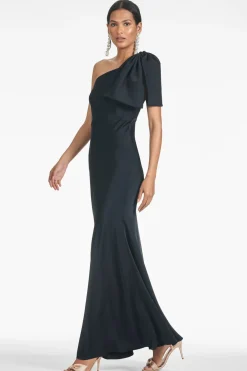 Sachin & Babi Aubrey Gown - Black Cheap