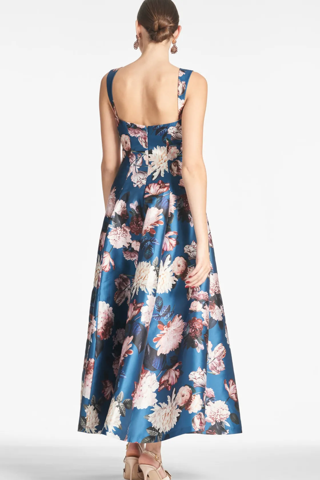 Sachin & Babi Audrey Gown - Teal Garden Discount