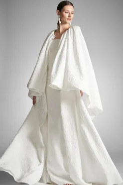 Sachin & Babi Aura Coat - Ivory Clearance