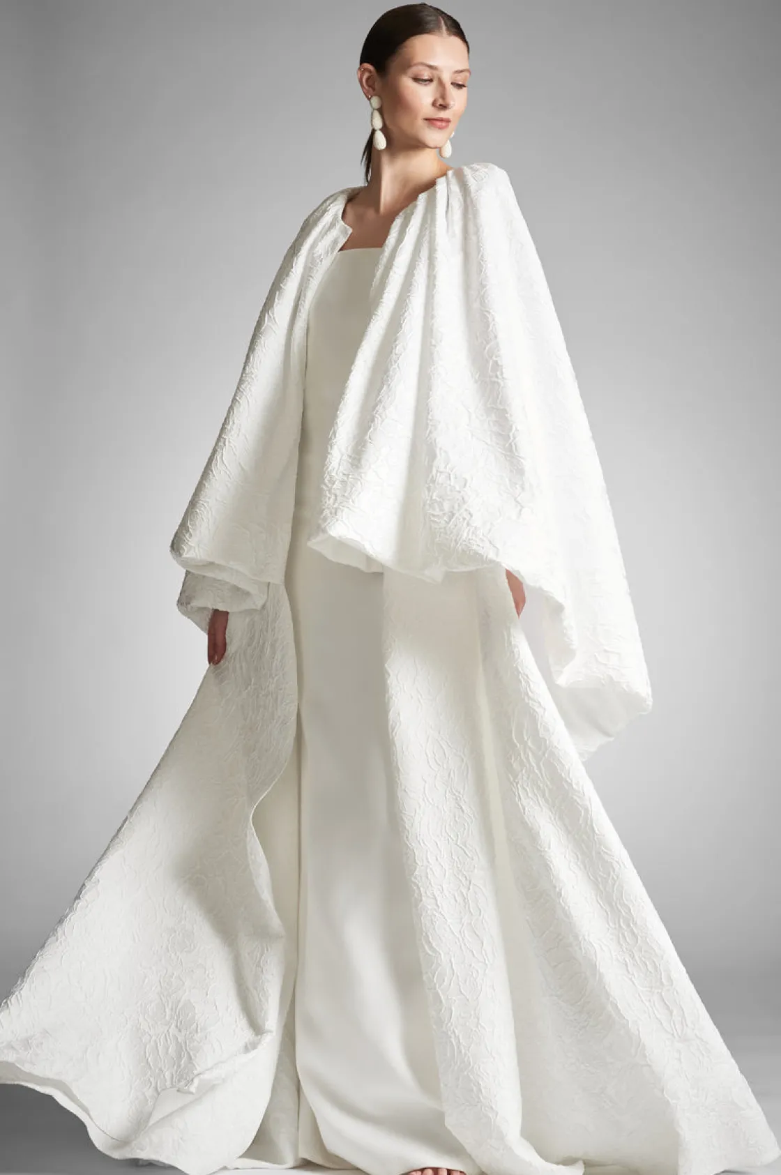 Sachin & Babi Aura Coat - Ivory Clearance