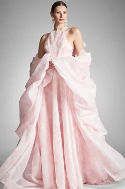 Sachin & Babi Aura Coat - Pale Pink Floral Store