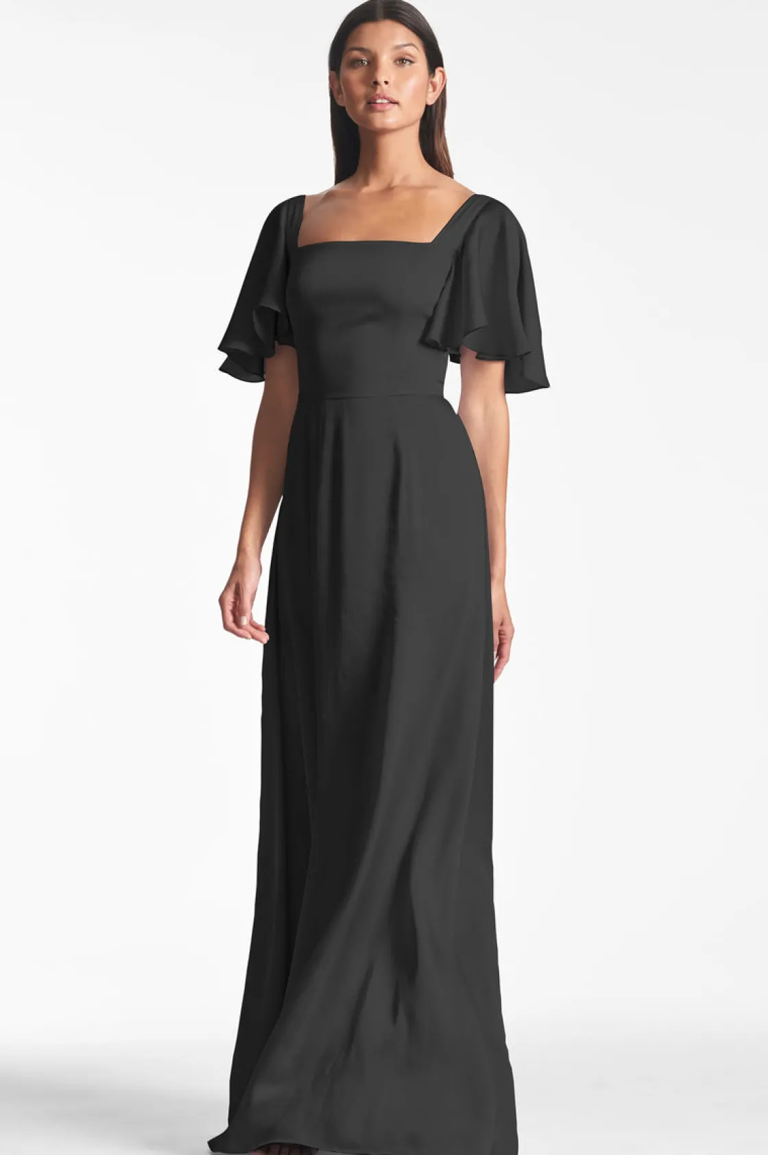 Sachin & Babi Aurora Gown - Black Cheap