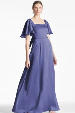 Sachin & Babi Aurora Gown - Deep Cobalt Best Sale