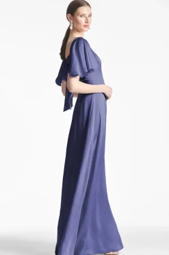 Sachin & Babi Aurora Gown - Deep Cobalt Best Sale