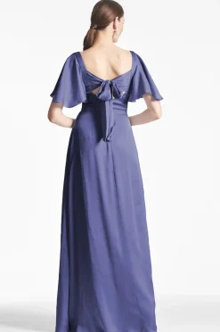Sachin & Babi Aurora Gown - Deep Cobalt Best Sale