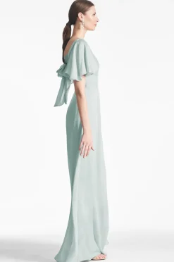 Sachin & Babi Aurora Gown - Jade Sale