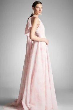 Sachin & Babi Avril Gown - Pale Pink Floral Fashion