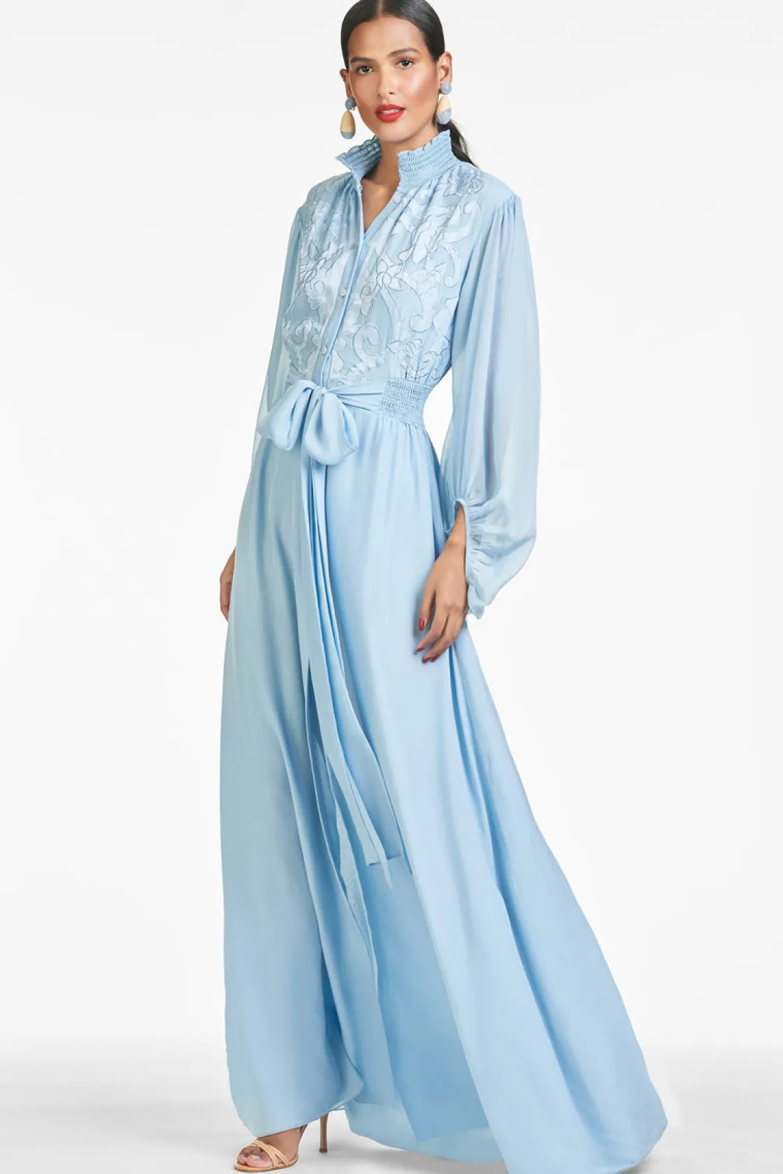 Sachin & Babi Beatrix Gown - Chambray Blue Best Sale
