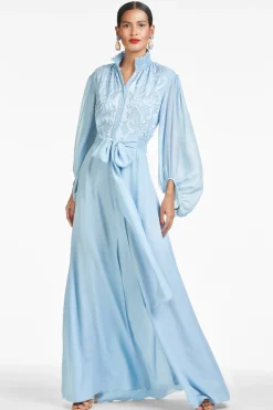 Sachin & Babi Beatrix Gown - Chambray Blue Best Sale