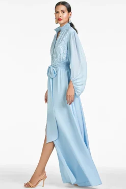 Sachin & Babi Beatrix Gown - Chambray Blue Best Sale