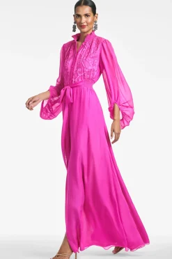 Sachin & Babi Beatrix Gown - Fuchsia Best Sale
