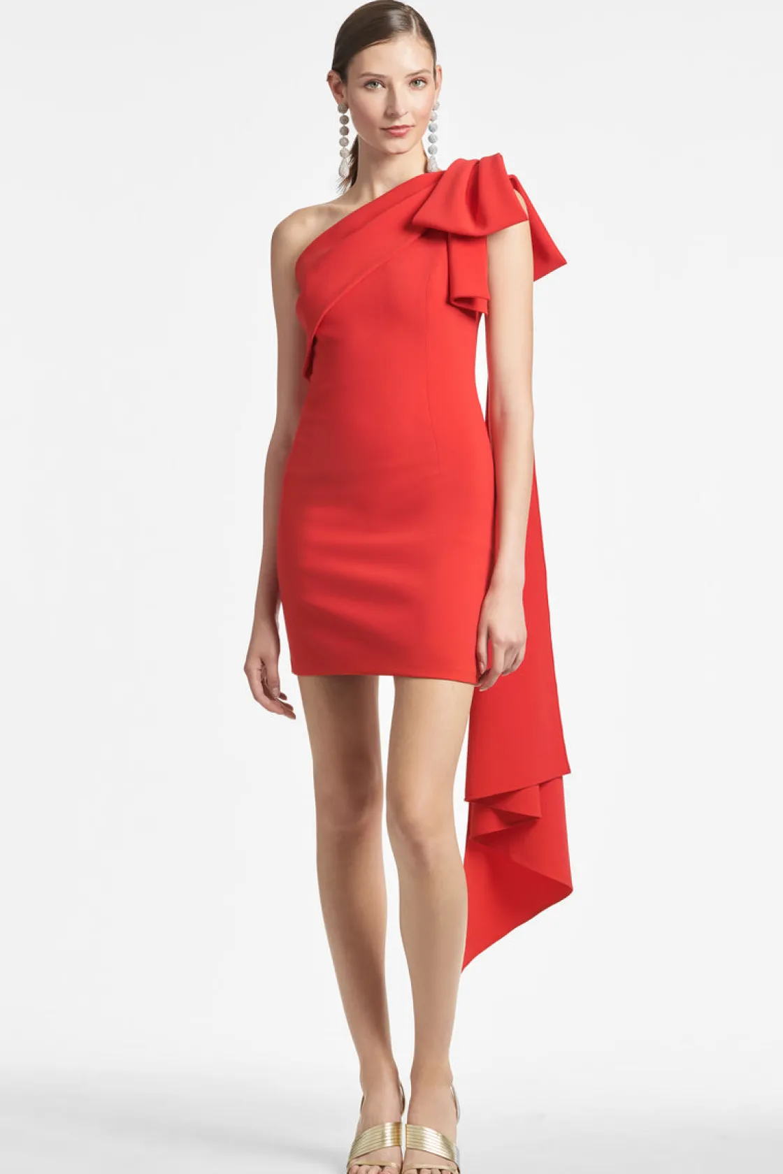 Sachin & Babi Bella Dress - Chili Red Clearance