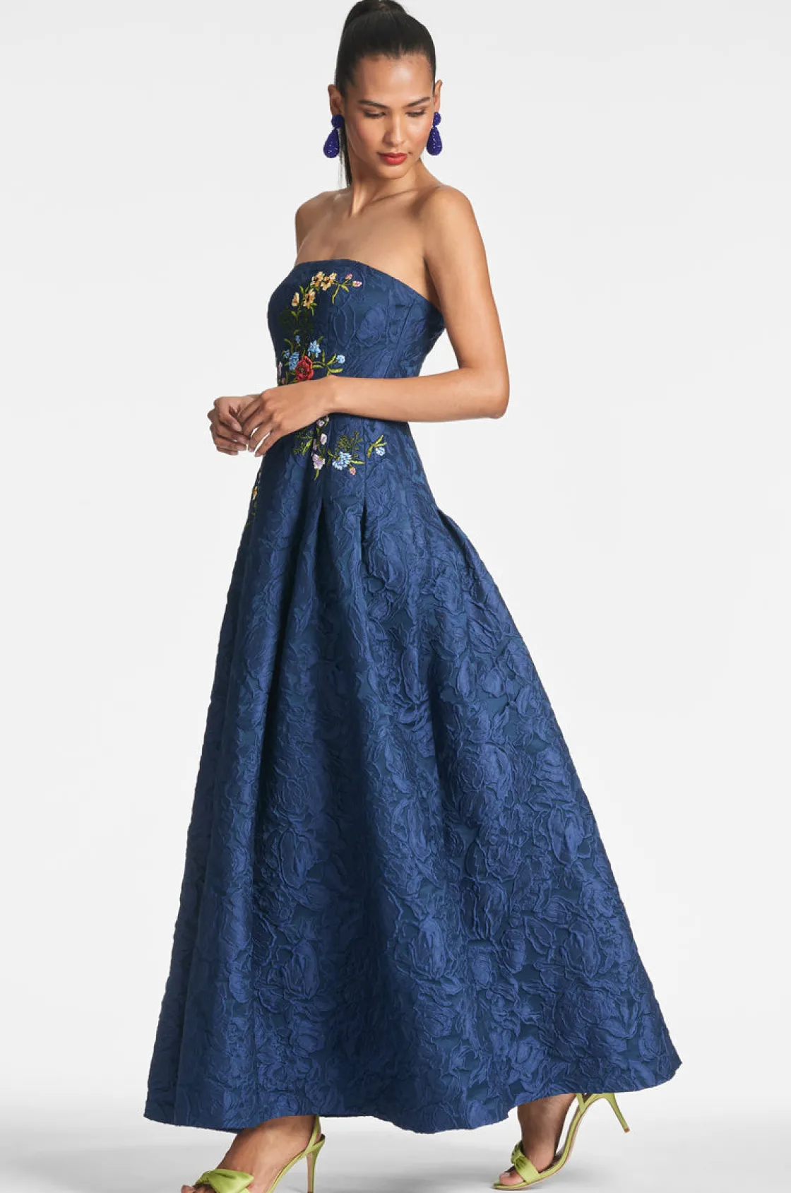 Sachin & Babi Belle Gown - Midnight Cheap