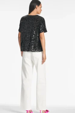 Sachin & Babi Bette Top - Black Best Sale
