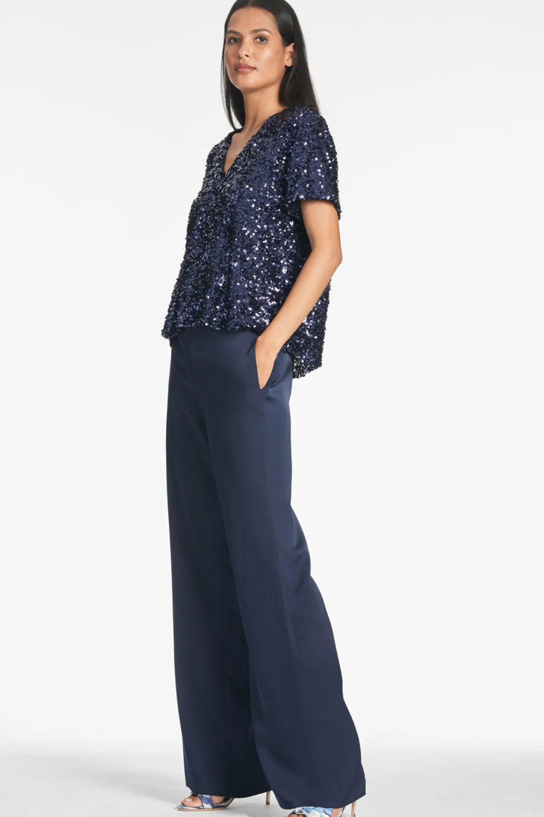 Sachin & Babi Bette Top - Night Sky Discount