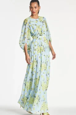 Sachin & Babi Bianca Gown - Sky Citrine Floral Online