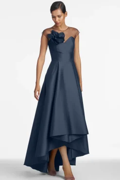 Sachin & Babi Blakely Gown - Navy Outlet