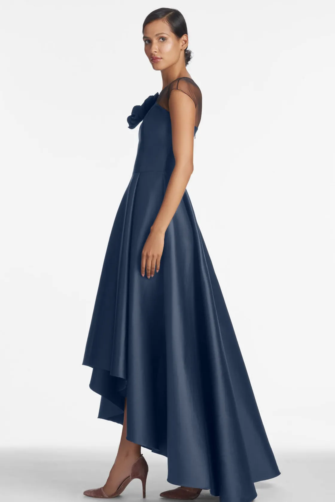 Sachin & Babi Blakely Gown - Navy Outlet
