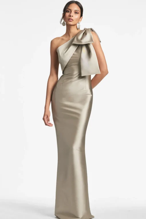 Sachin & Babi Bonnie Gown - Pewter Cheap