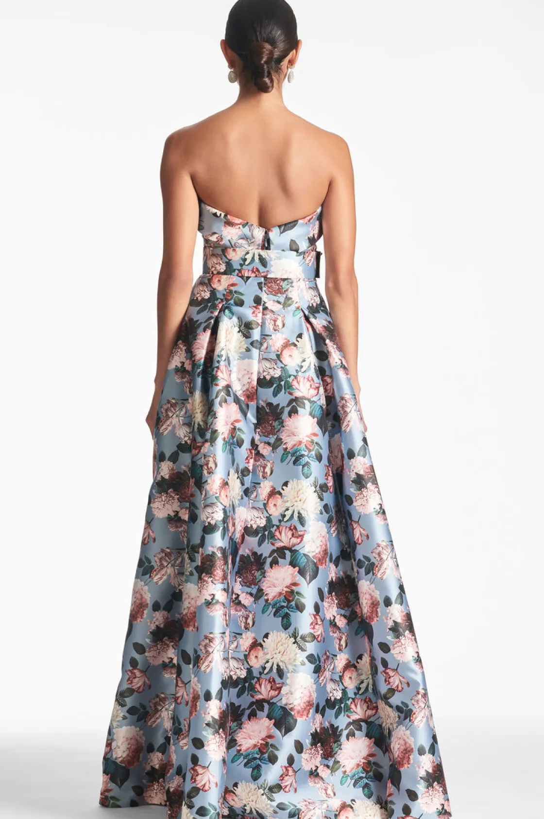Sachin & Babi Brielle Gown - Ice Blue Garden Discount