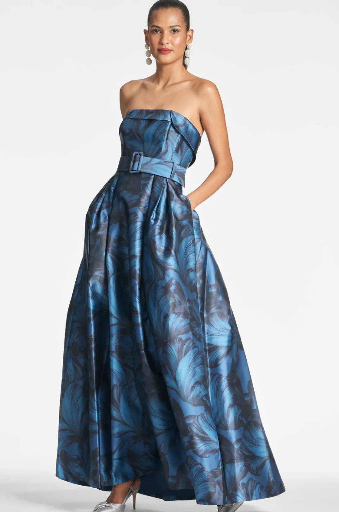 Sachin & Babi Brielle Gown - Tonal Petal Outlet