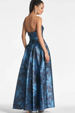 Sachin & Babi Brielle Gown - Tonal Petal Outlet