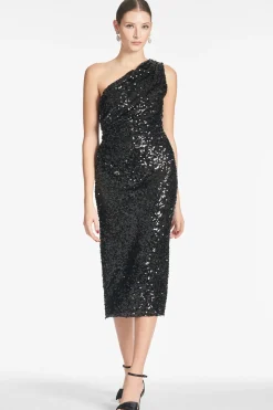 Sachin & Babi Carmen Dress - Black Outlet