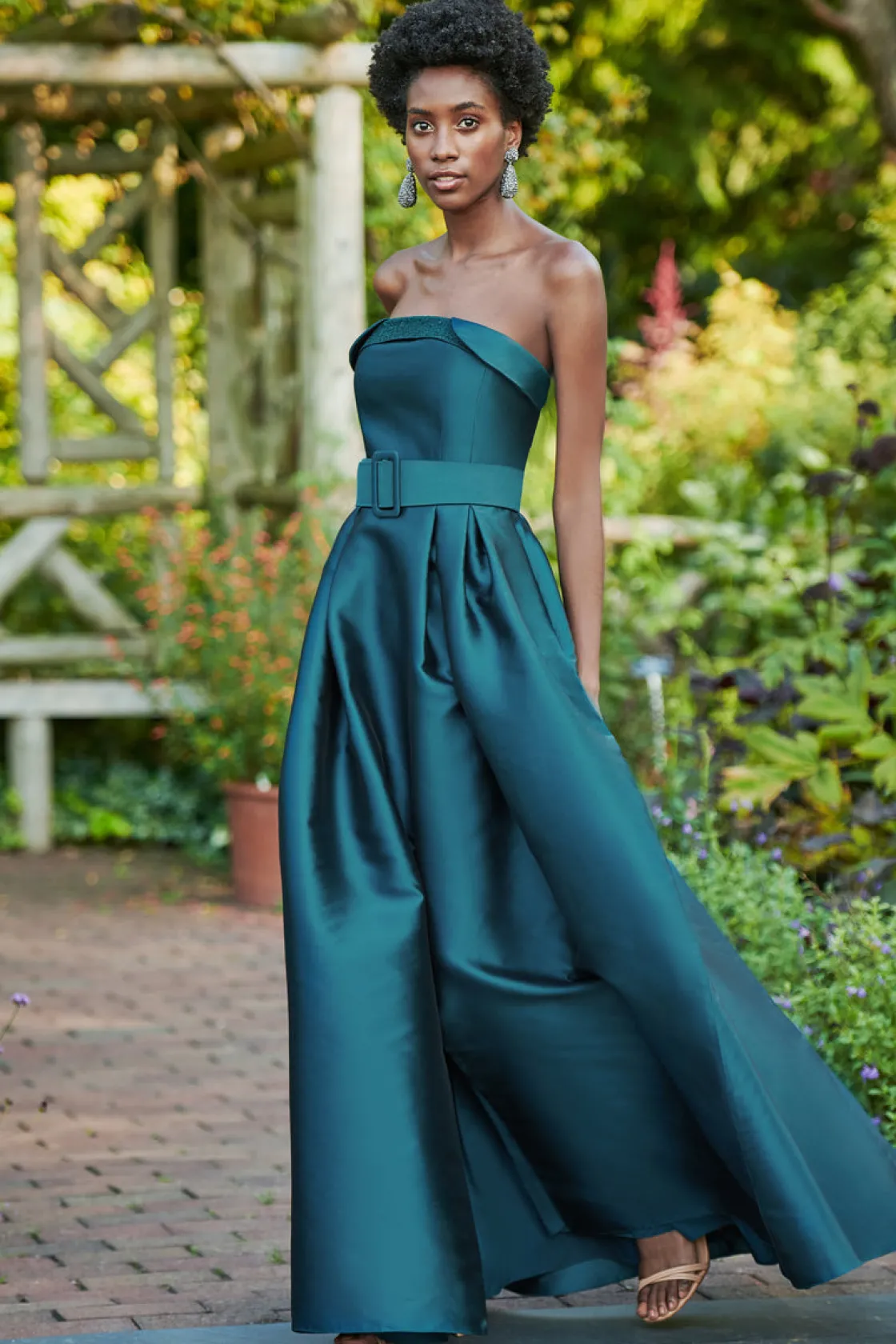 Sachin & Babi Ceri Gown - Deep Teal Online