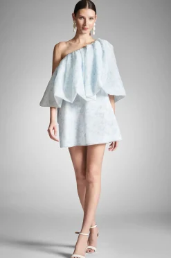 Sachin & Babi Chantal Dress - Blue Degrade Floral Discount