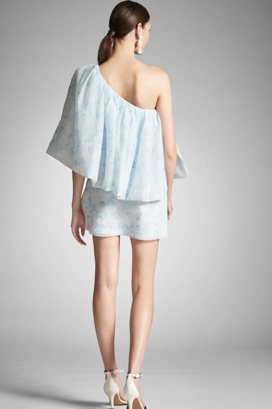 Sachin & Babi Chantal Dress - Blue Degrade Floral Discount