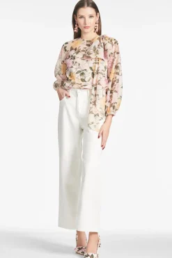 Sachin & Babi Charlotte Top - Pink Lemonade Bouquet Clearance