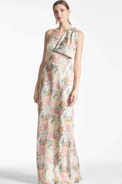 Sachin & Babi Chelsea Gown - Antique Bouquet Cheap