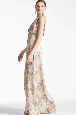Sachin & Babi Chelsea Gown - Antique Bouquet Cheap