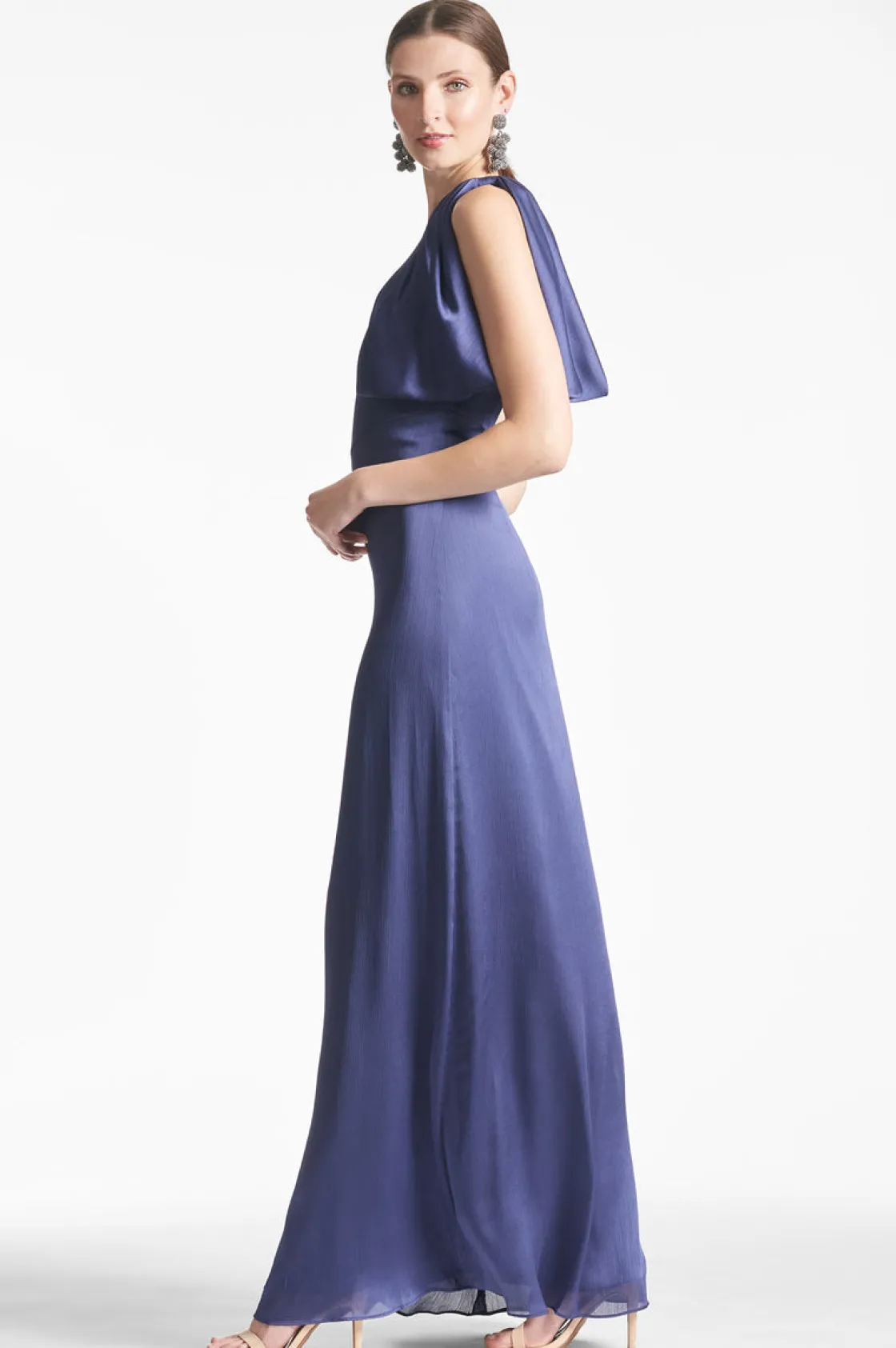 Sachin & Babi Chelsea Gown - Deep Cobalt Best