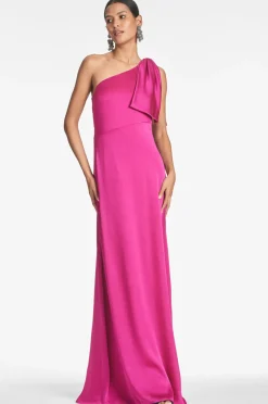 Sachin & Babi Chelsea Gown - Dragonfruit Cheap