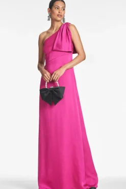 Sachin & Babi Chelsea Gown - Dragonfruit Cheap