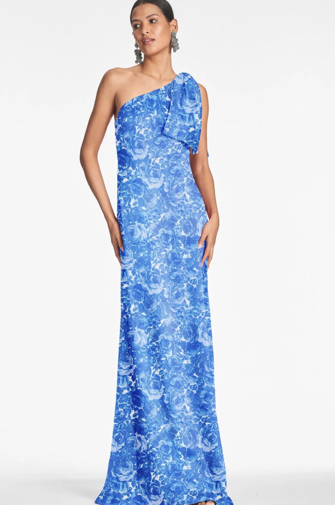 Sachin & Babi Chelsea Gown - Mediterranean Blooms Discount